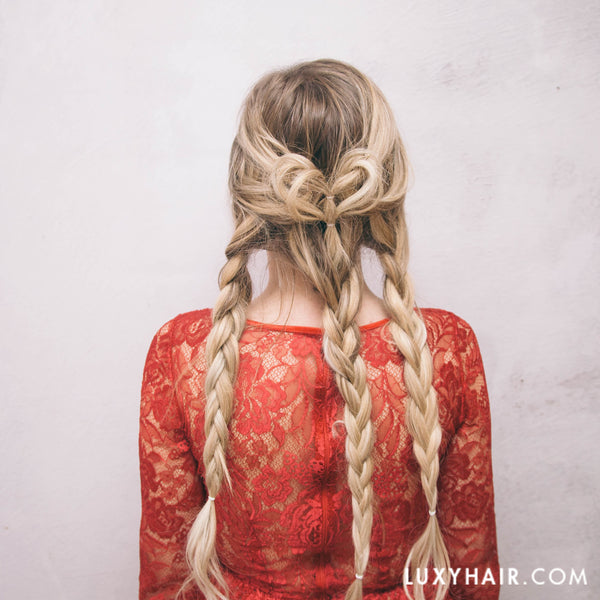 Valentines Day: Updo Hairstyles for Long Hair