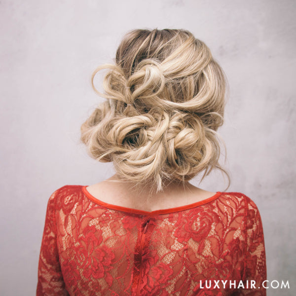 Valentines Day: Updo Hairstyles for Long Hair