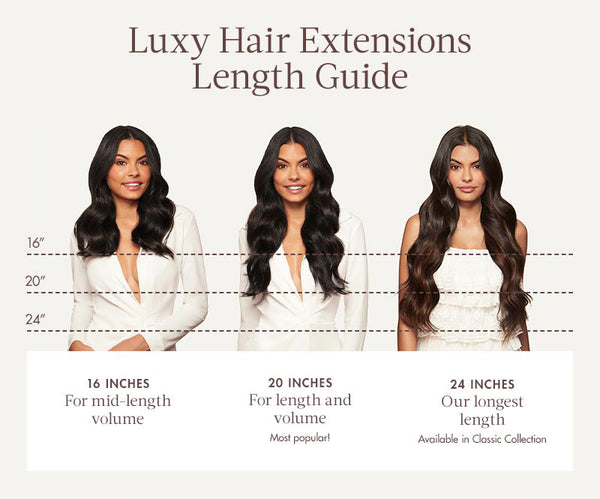 hair extensions lengths and prices