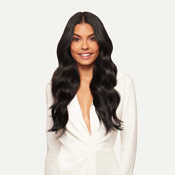CLIP-INS DID THAT?! Sign us up 🙋‍♀️ Featuring our Invisi Clip-In 24 , Glam  Seamless Hair Extensions
