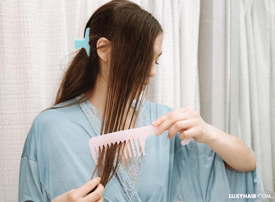Rice water for hair