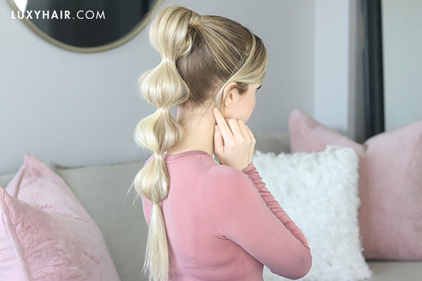 how to do a bubble braid