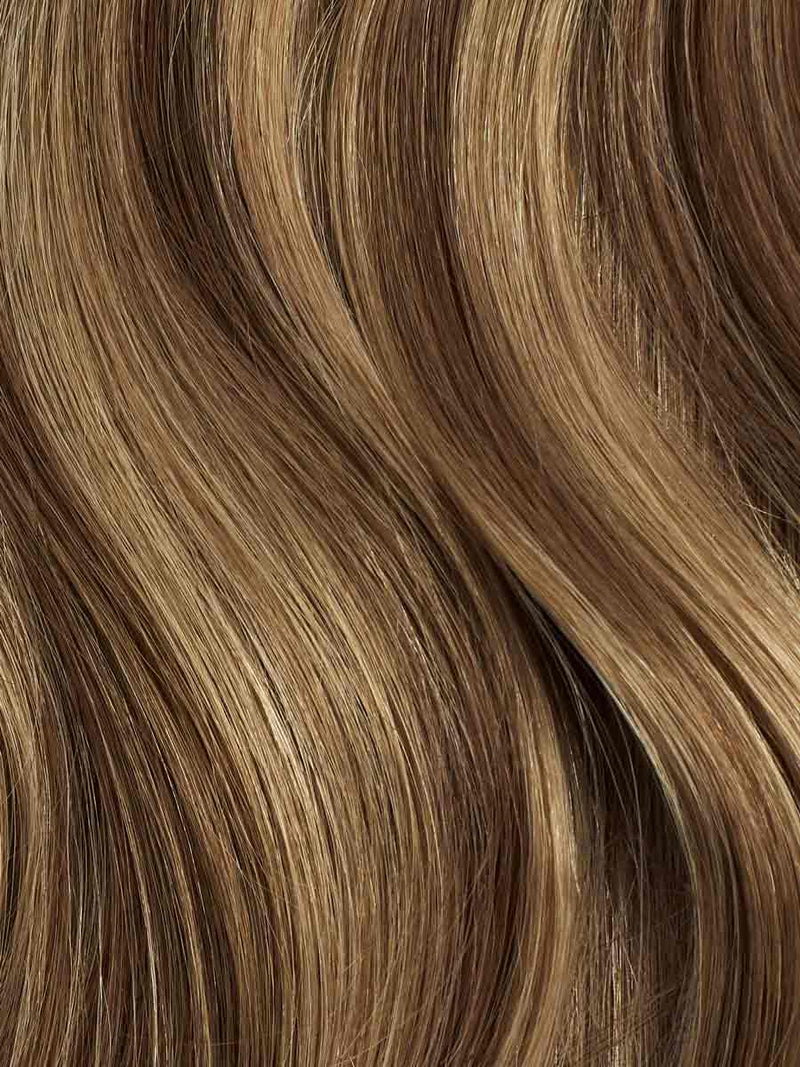 dirty blonde hair with brown highlights