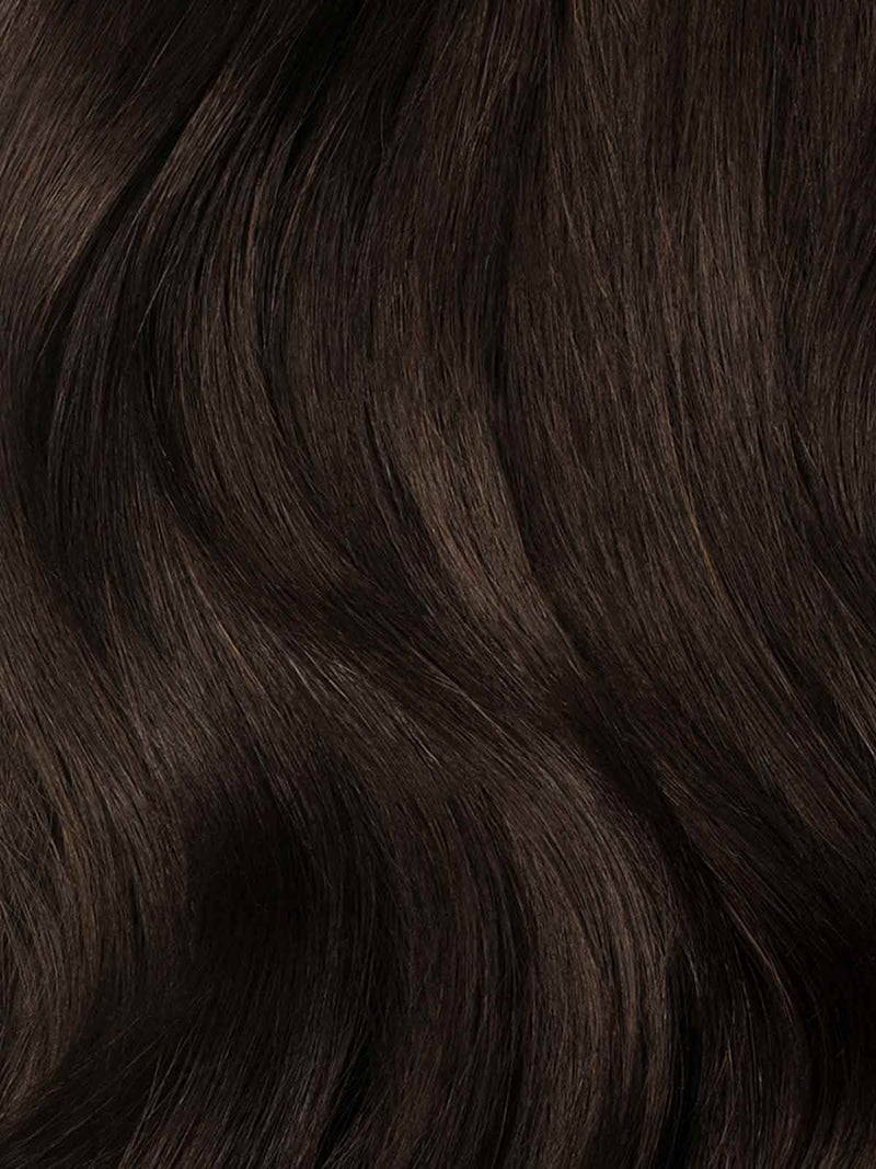 hair extensions dark brown