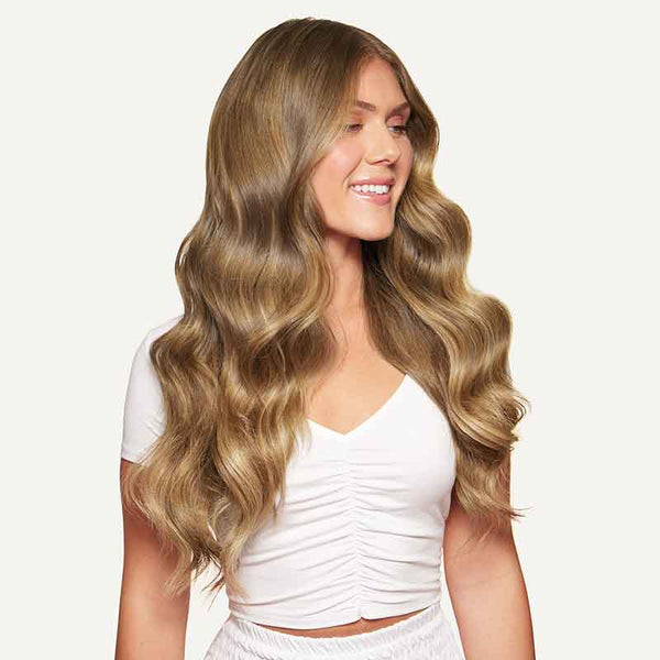 Clip In Hair Extensions Blonde Balayage Color 18t60 B 220 Grams