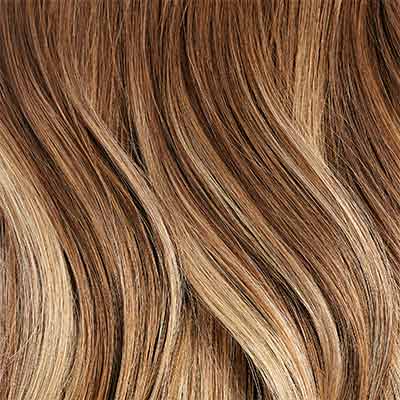 20 Classic Chestnut Brown Balayage Clip Ins 20 160g