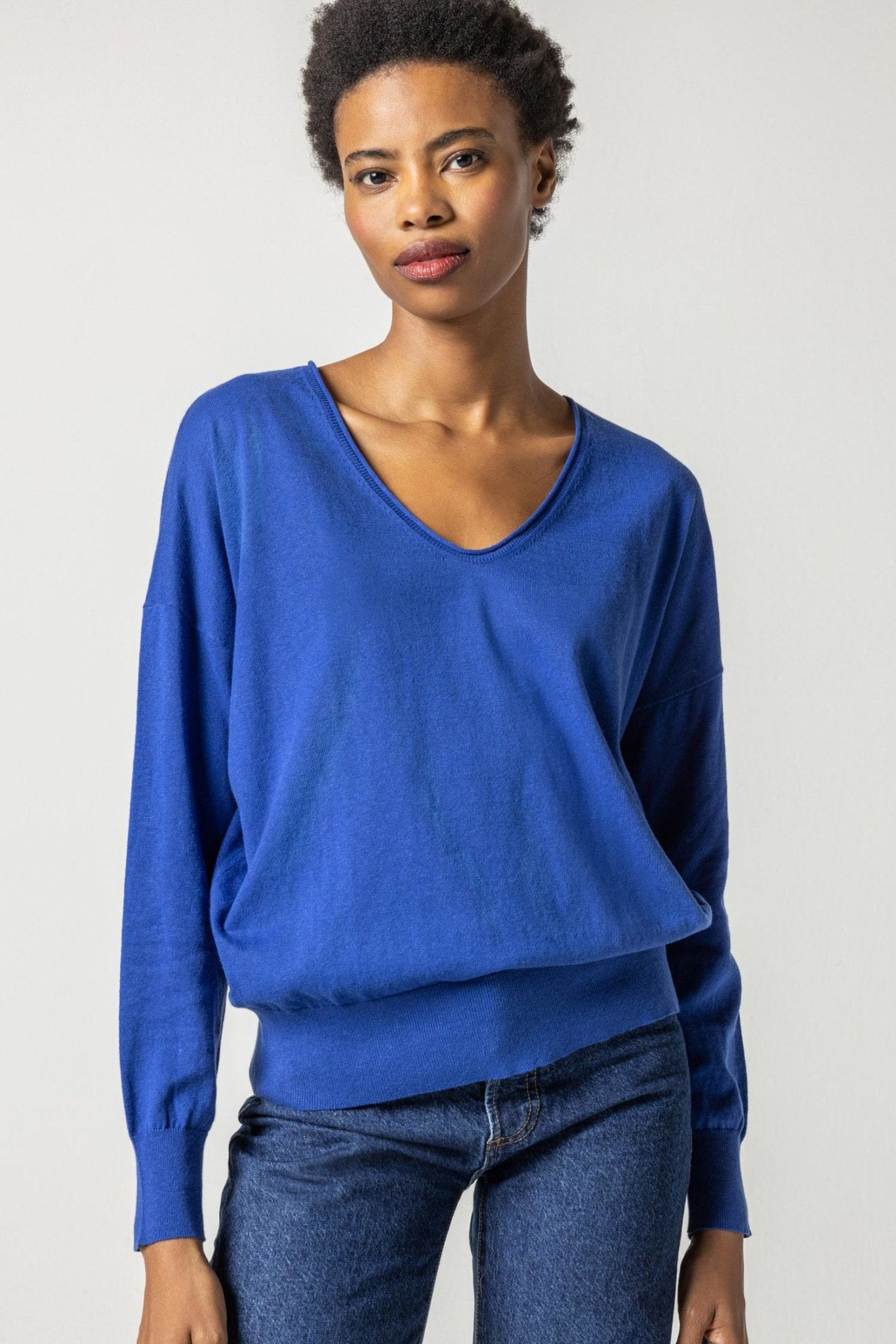 Lilla P - Oversized Ribbed Turtleneck Sweater: Coconut – Shorely