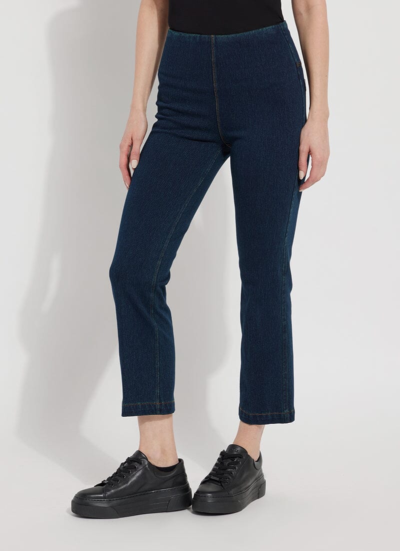 Lysse - Baby Bootcut Denim (27 Inseam): Mid Wash