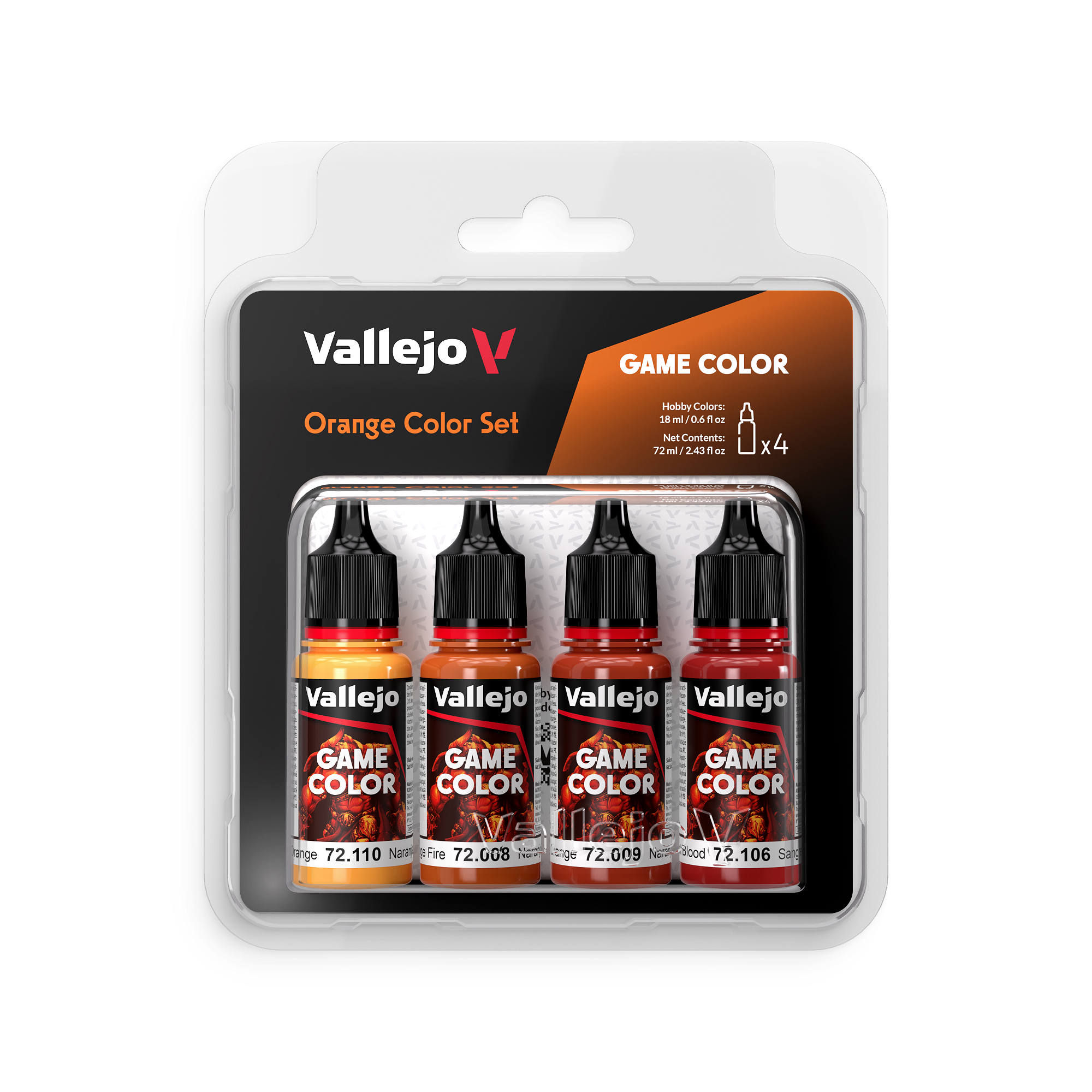 89422 Acrylicos Vallejo Games Colors, Model Color Washes, 1/2 Fl. Oz.  Bottles, 8 Colors 
