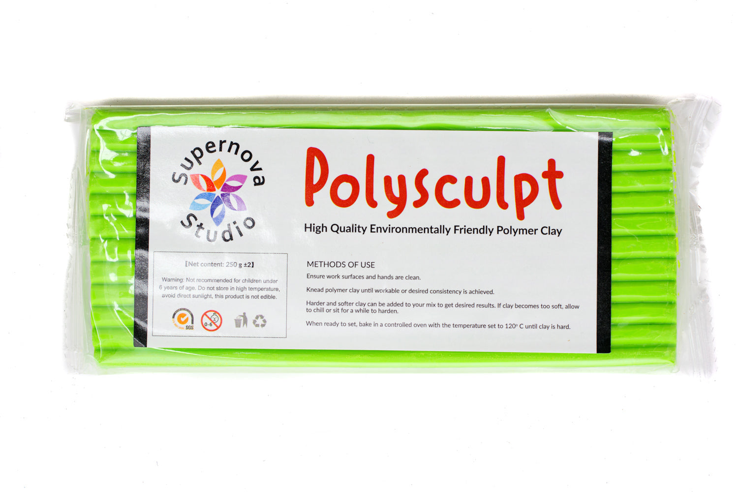 Ice White Polysculpt™ Polymer Clay - 250g