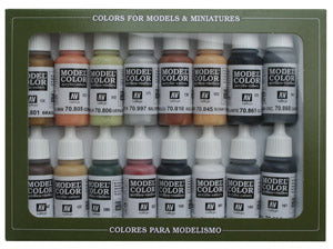 Vallejo Model Color Set: Metallic Colors (8) (70.118)