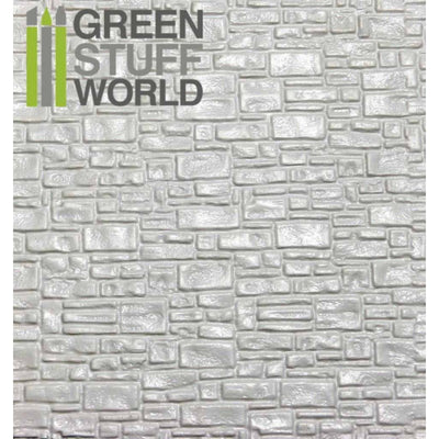 1108 - ABS Plasticard - Smooth Rock Wall Textured Sheet - A4, Supernova  Studio