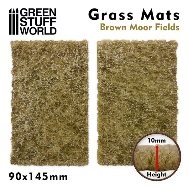 10339 - Grass Mat Cutouts - Brown Moor Fields