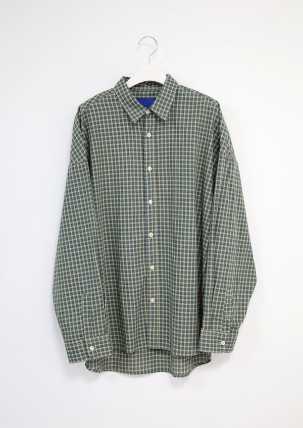 (UNISEX)Smart Check Shirt(3colors)