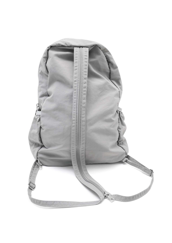 two-way canvas backpack