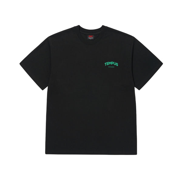 TEMPUS ARCH LOGO T-SHIRT [BLACK]