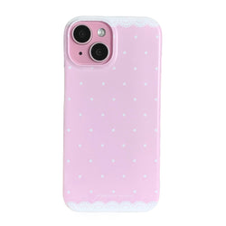 lace polka dot case - hard 