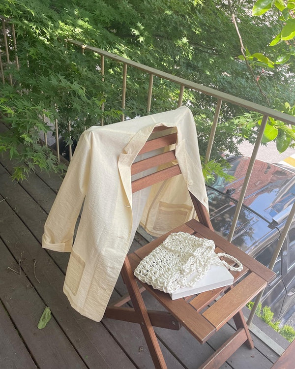 presh field jacket (butter cream)