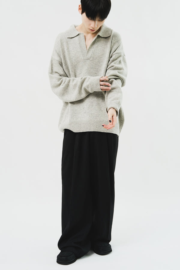 Scratch Wide Trousers (2color)