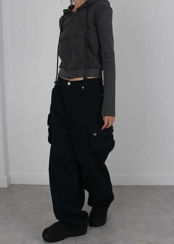 CURVE CARGO WIDE PANTS