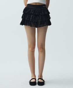 ribbon skirt (black)