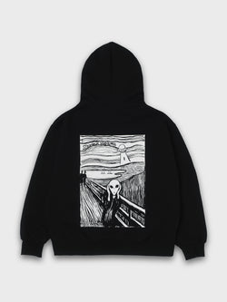 ALIEN HOODIE - BLACK