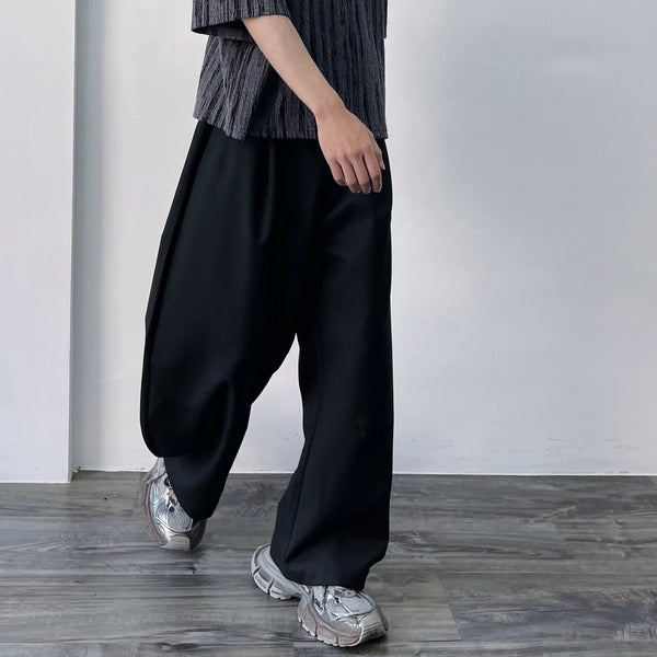 テイラードエラスティックフレアパンツ