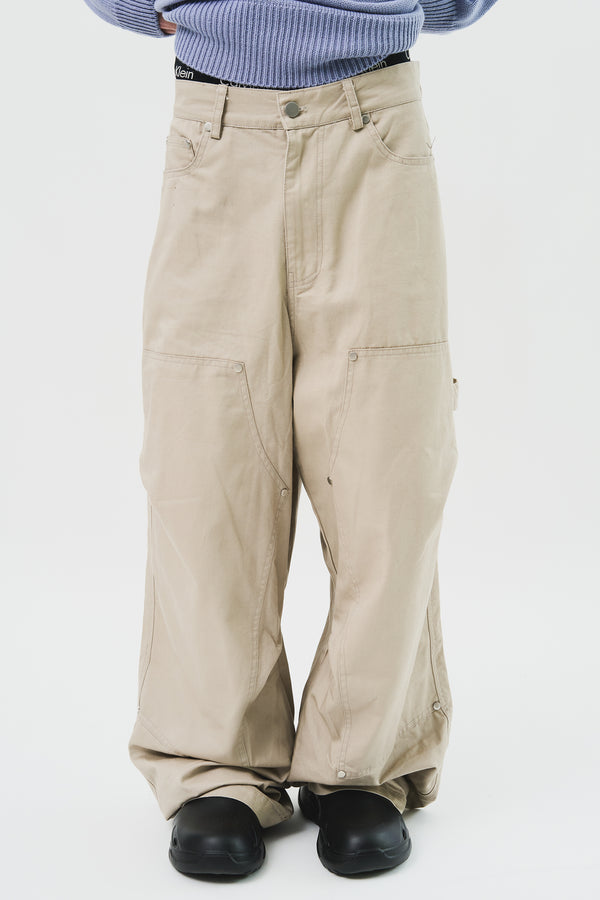 Archive Knee Carpenter Pants (2color)