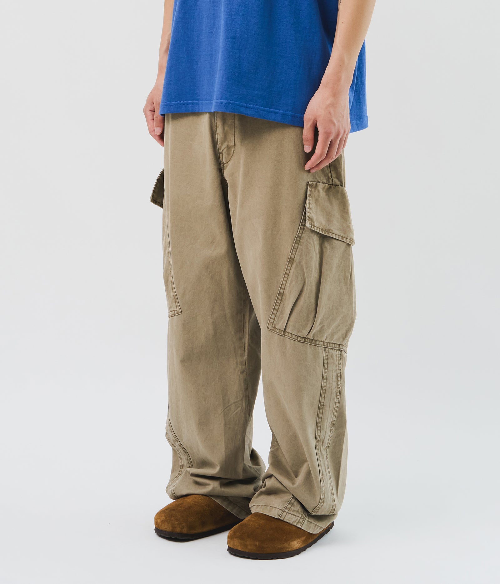 Ware Cargo Washed Pants (2color)