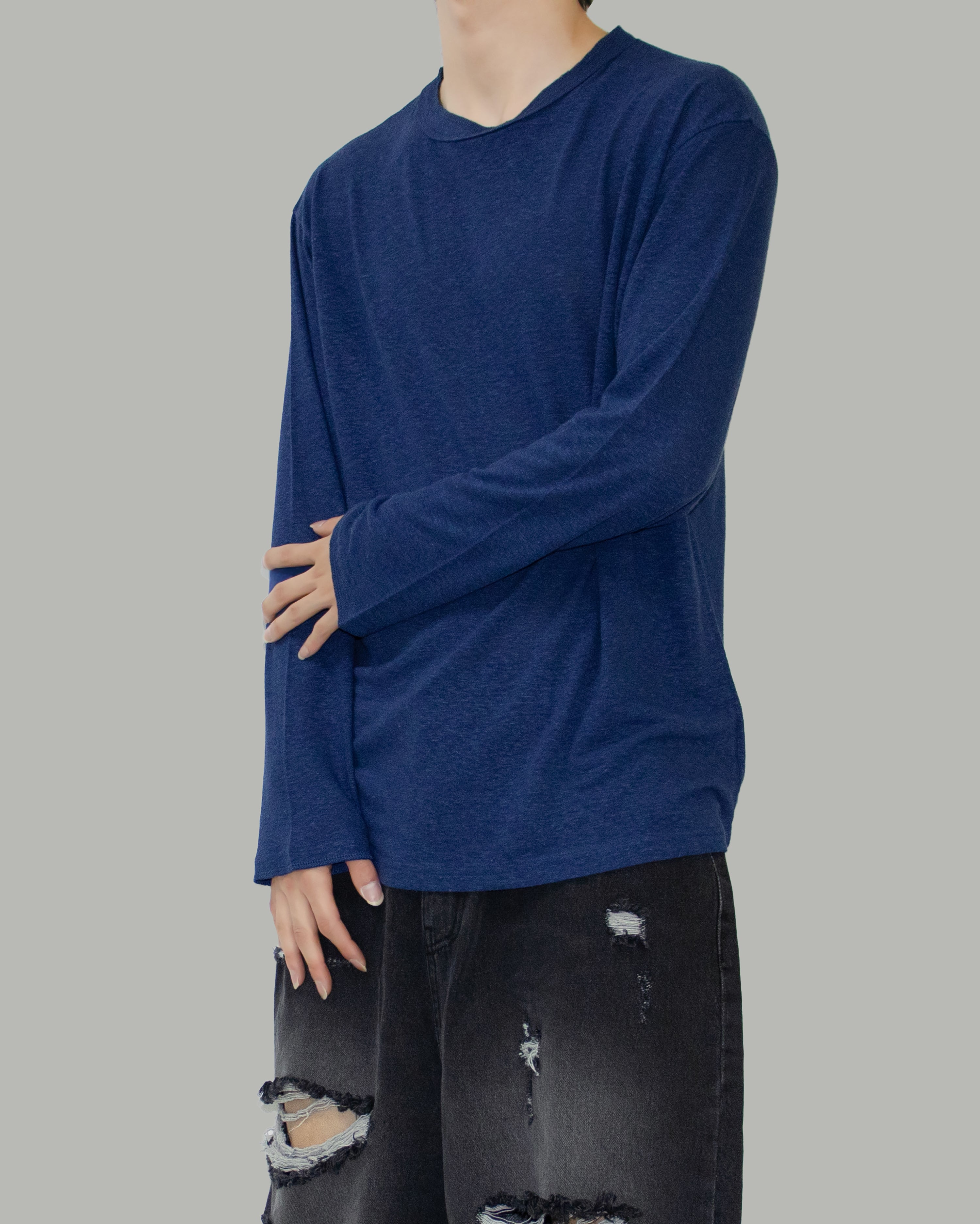 Bay linen long sleeve