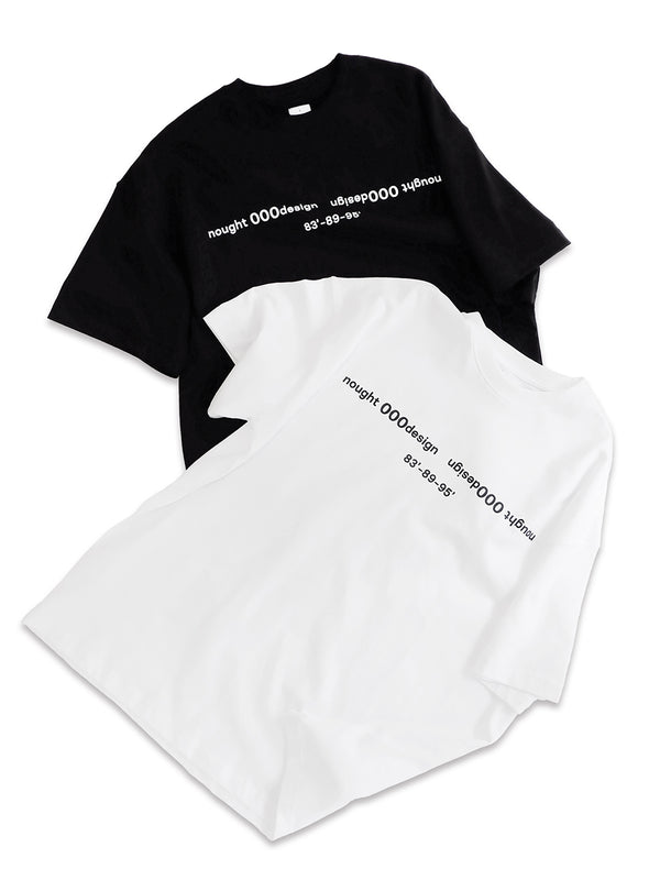 Reverse Logo T-Shirt / Black