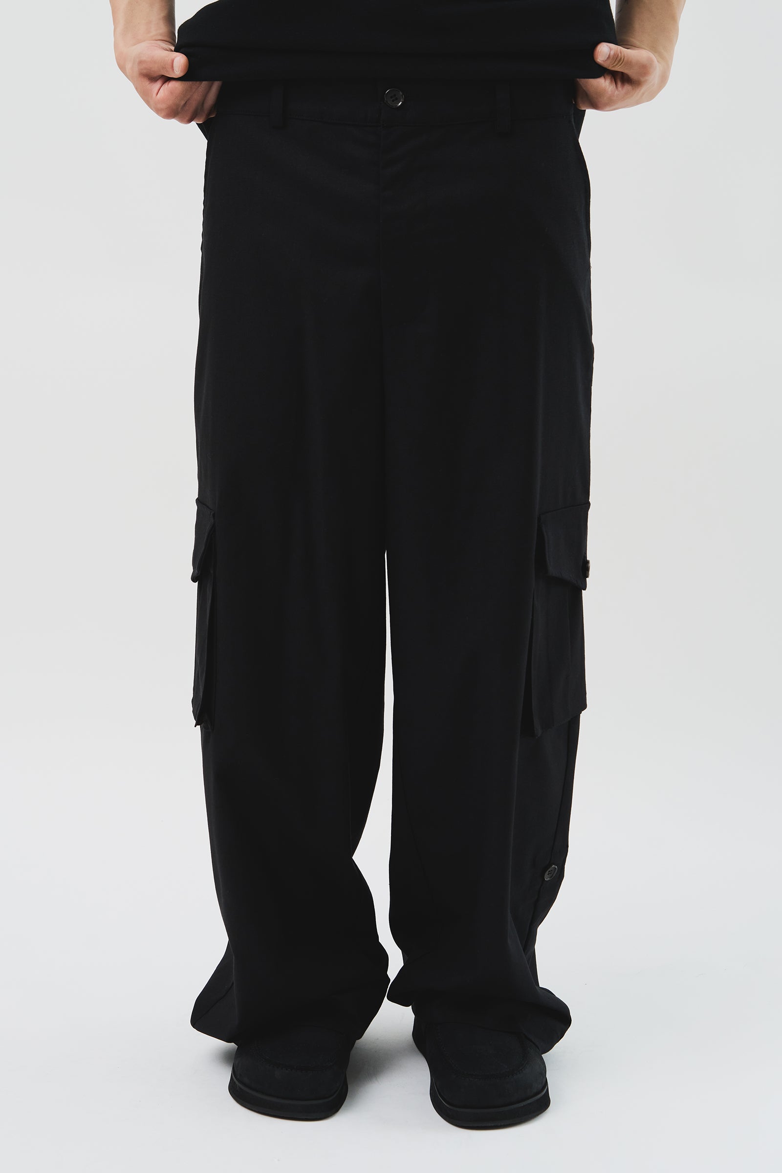 Gail Roll Up Cargo Pants (2color)