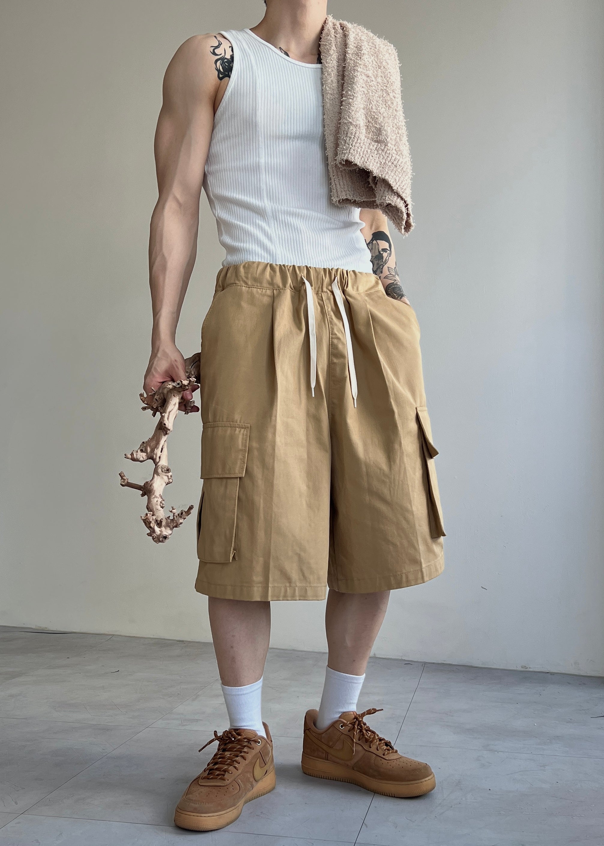 Cargo Half Bermu Pants(3colors)