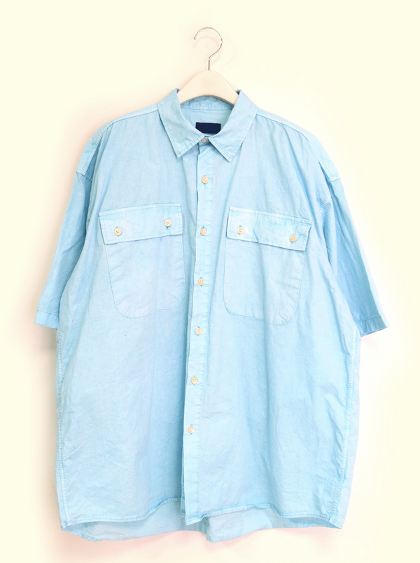 (UNISEX)Lavender Breeze Box Shirt(4colors)