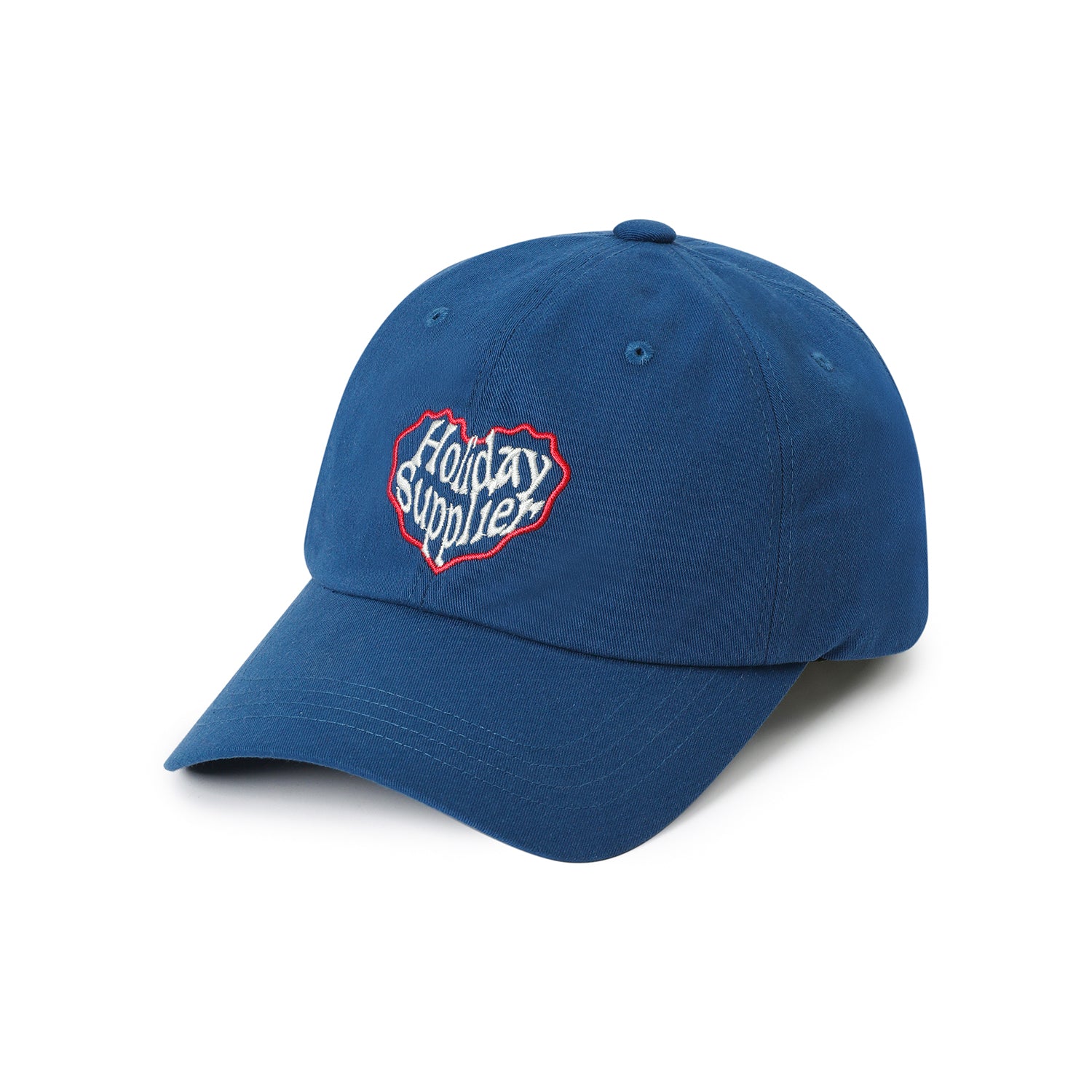 Holiday Heart Ball Cap_Navy