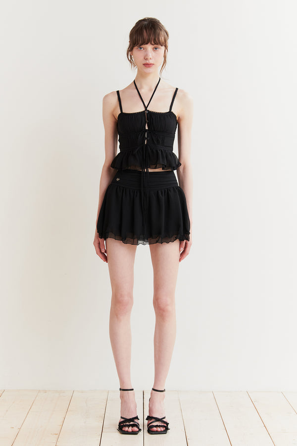 LILY MINI SKIRT black