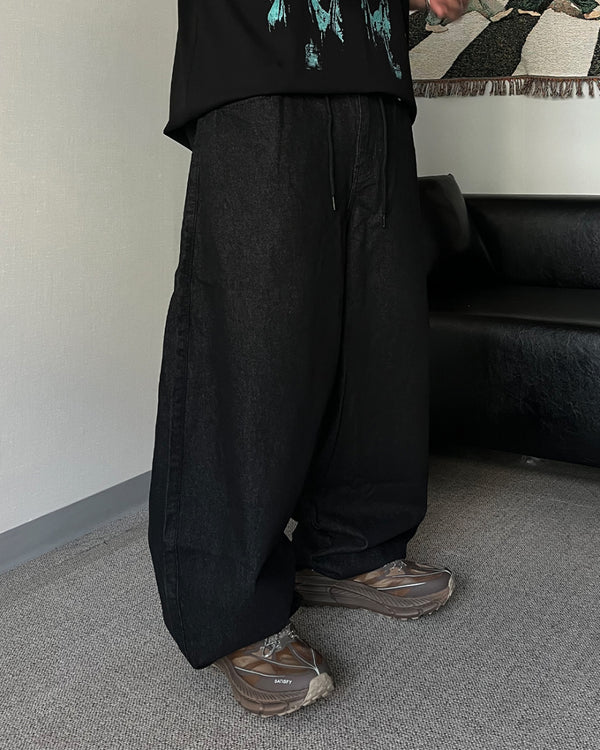 TC レイバルーンデニムパンツ (2C)