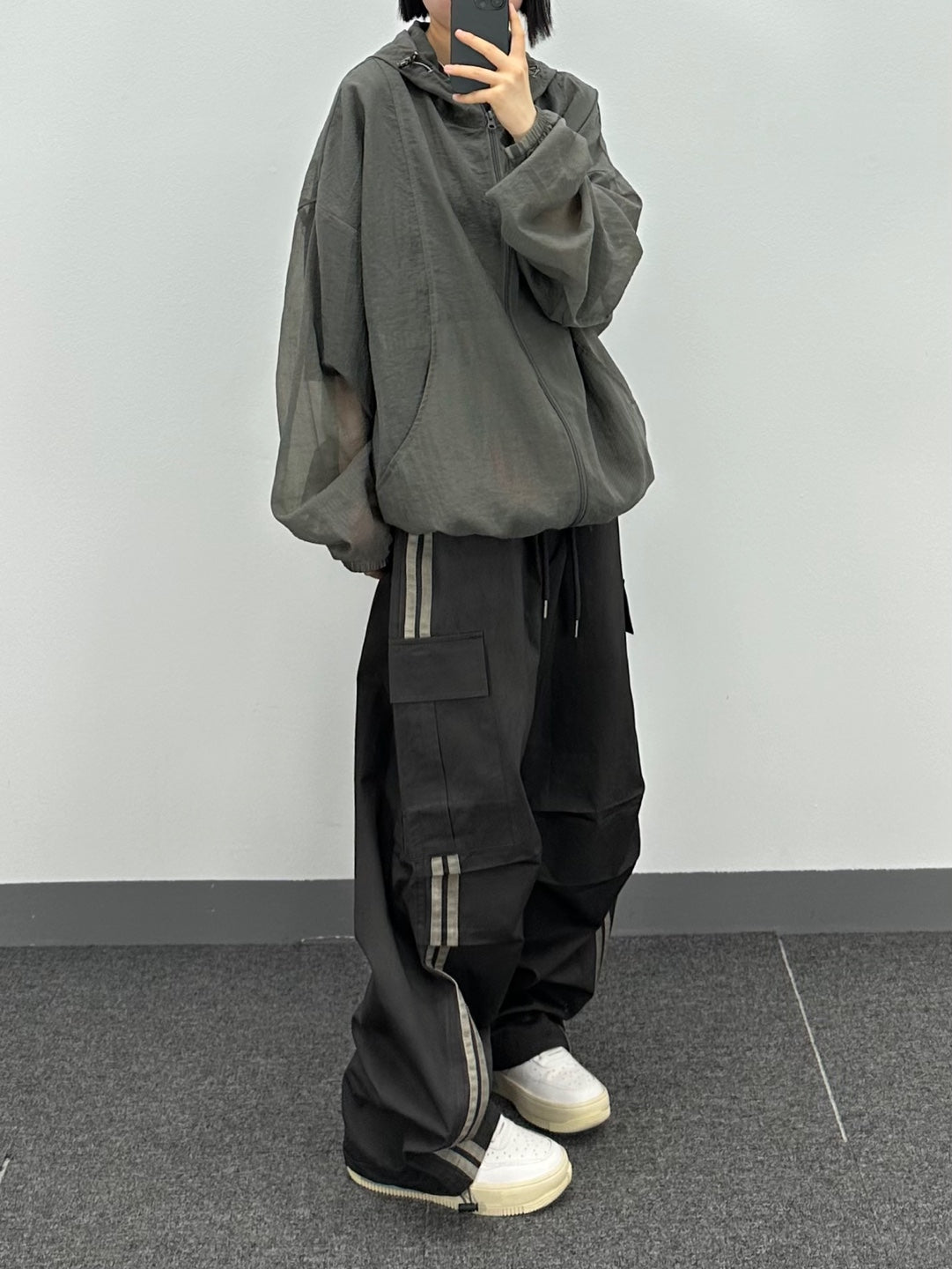 dirty pigment track pants