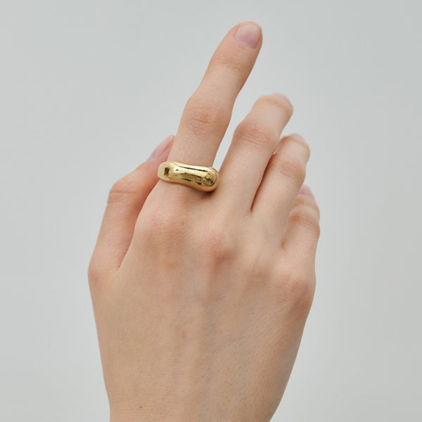 LUMP OF WATER RING 002 (GOLD)