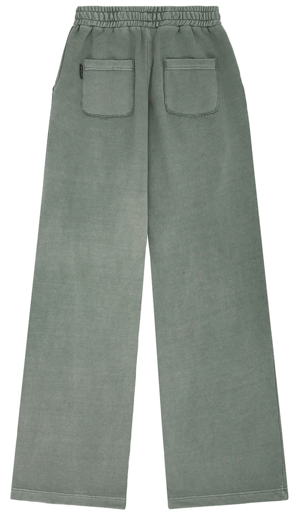 Pigment Cut-Off String Wide Pants