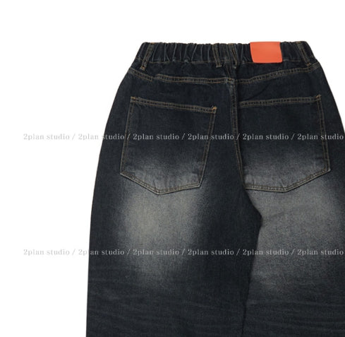 【2plan】Dean Tiger Balloon Denim Pants Dean Tiger Balloon Denim Pants - 2PLAN | 60% - Asian Fashion