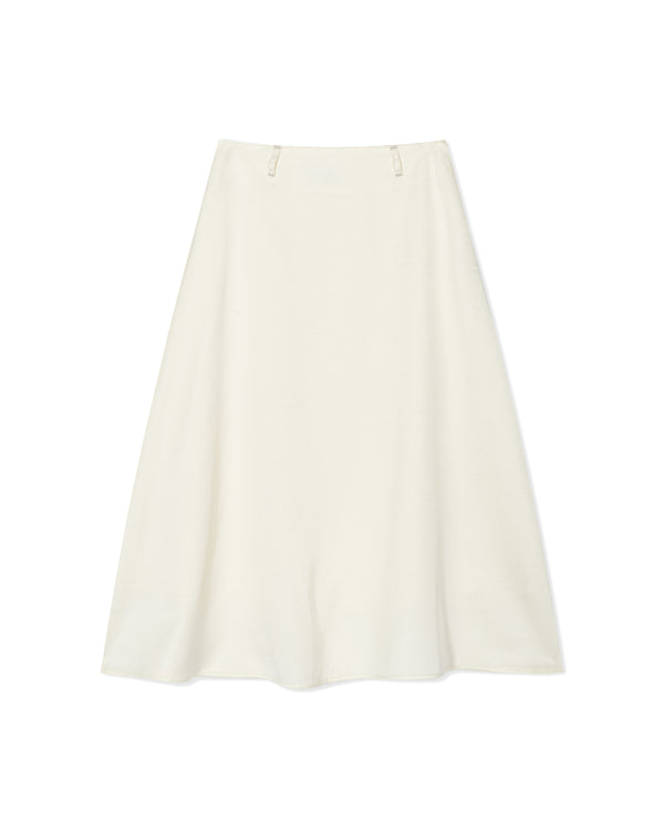 SATIN FLARE SKIRT (3color)