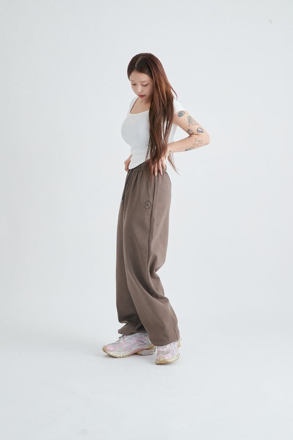 RV String Jogger Pants / Brown