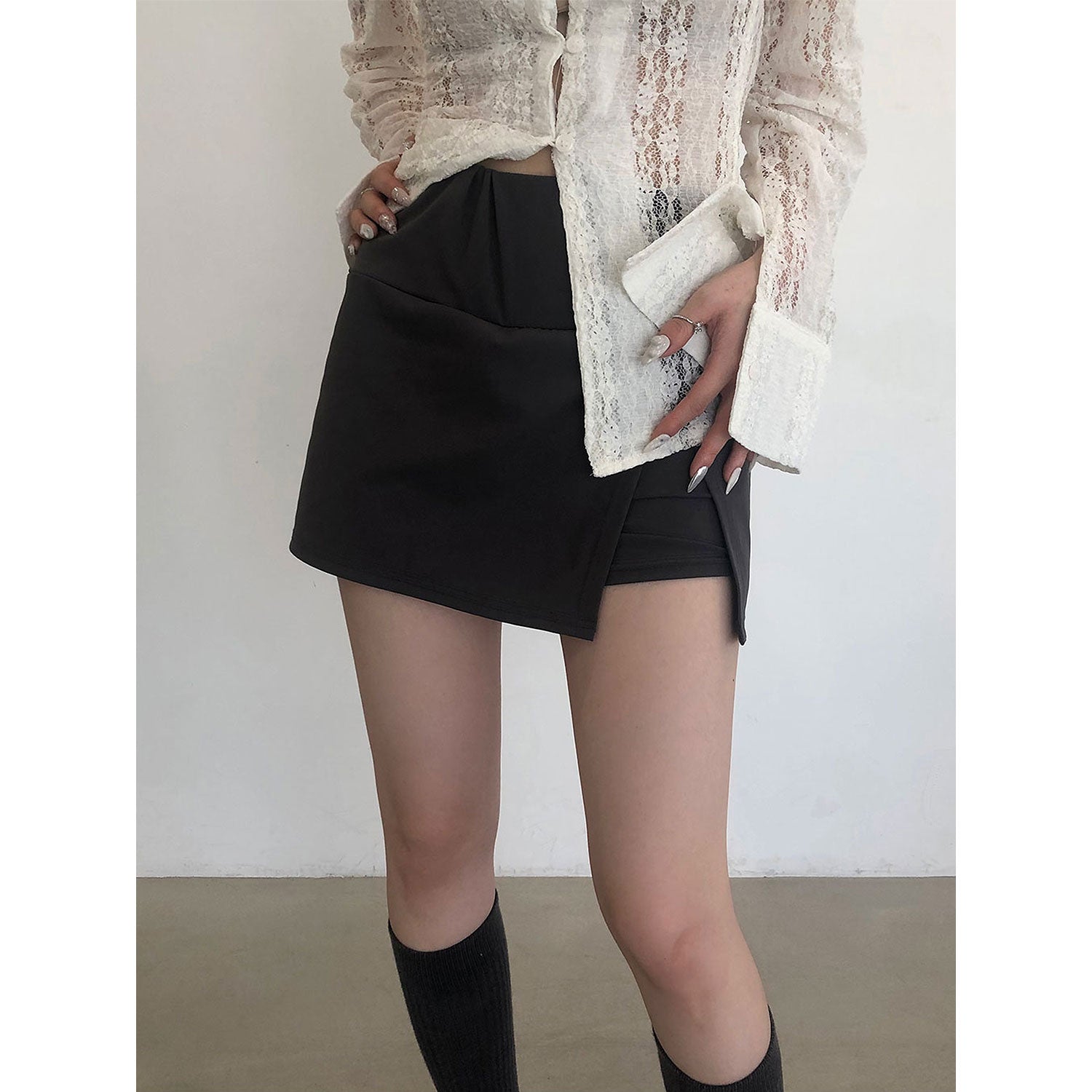 Jersey Mini Skirt