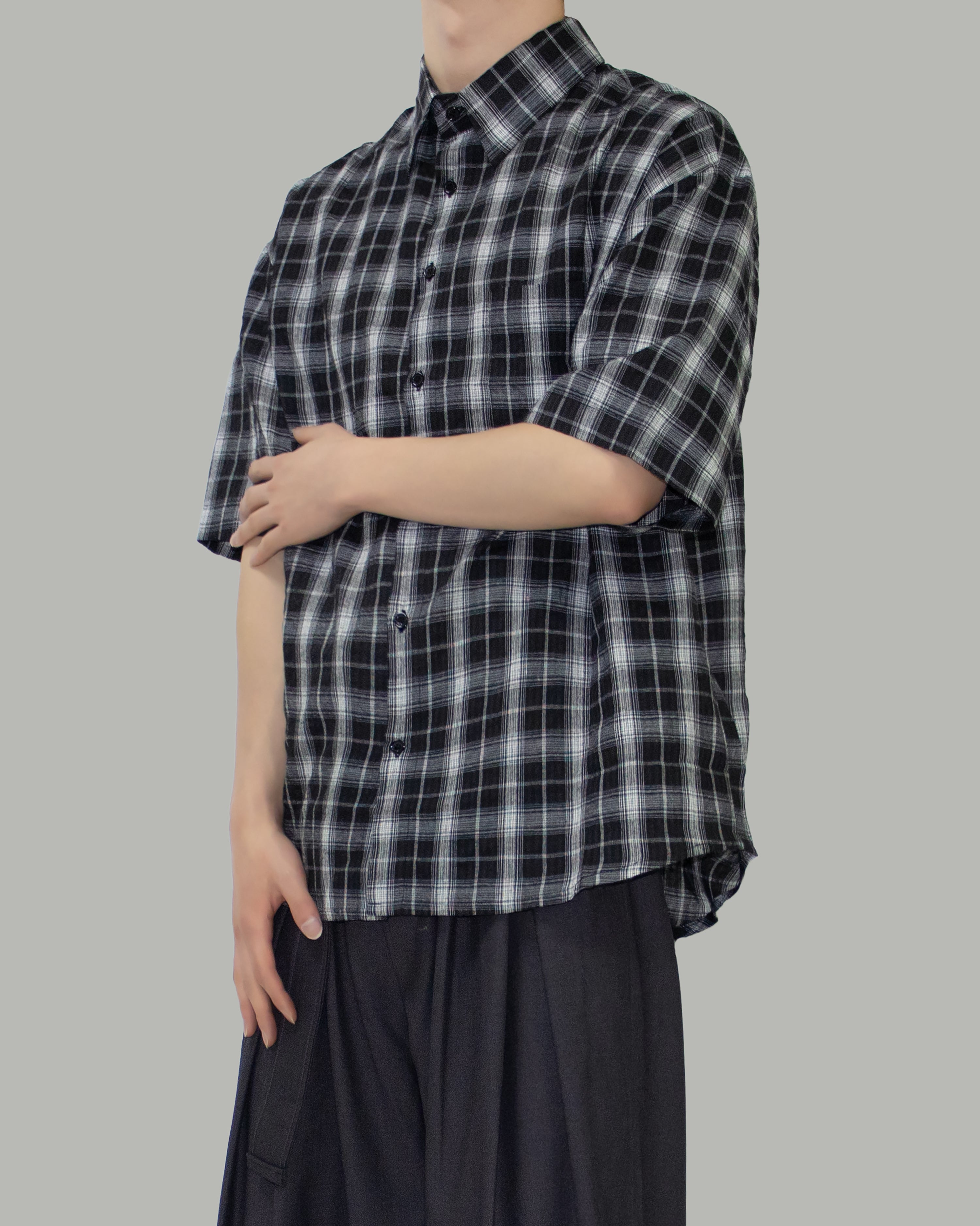 Tenta short sleeve check shirt