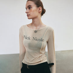 NICK PINTUCK LINE LS TOP_BEIGE