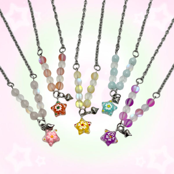 MADE color star necklace