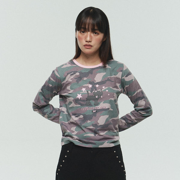 HERO CAT CAMO LONG SLEEVE