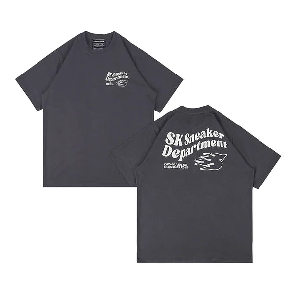 SK SNEAKER DEPARTMENT TEE DARK GREY