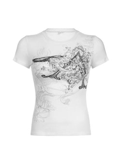 ORIENTAL MONO SLIM FIT TEE